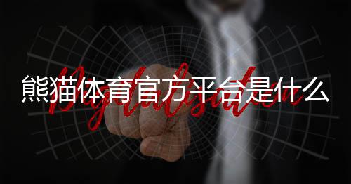 熊猫体育官方平台是什么?新手注册登录、玩法攻略与安全优惠全解析