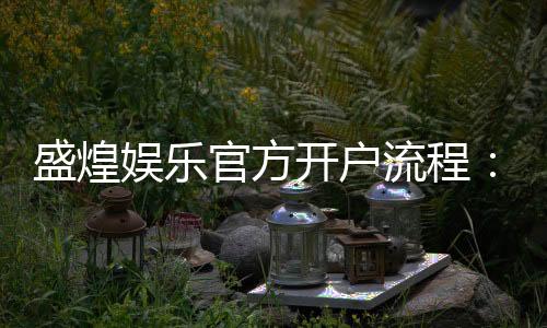 盛煌娱乐官方开户流程：3分钟快速注册指南
