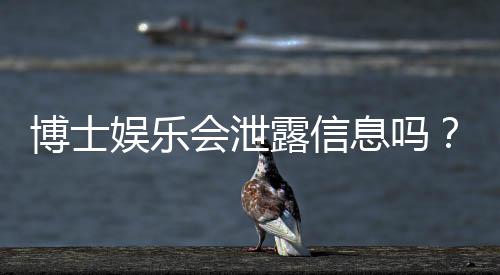博士娱乐会泄露信息吗？深度解析平台安全性及隐私保护措施