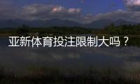 亚新体育投注限制大吗？全面解析额度、地区与风控规则及新手合规指南