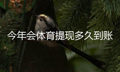 今年会体育提现多久到账?到账时长、延迟原因与加速技巧全解