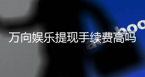 万向娱乐提现手续费高吗？资深玩家解析费用详情与应对策略