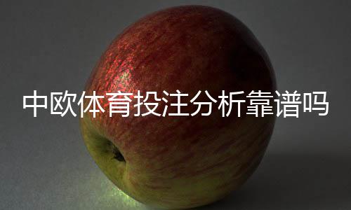 中欧体育投注分析靠谱吗?一文看懂可信度、风险与实用建议