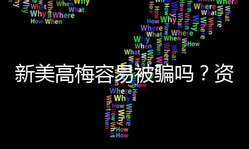 新美高梅容易被骗吗？资深玩家揭秘防骗技巧与平台安全性