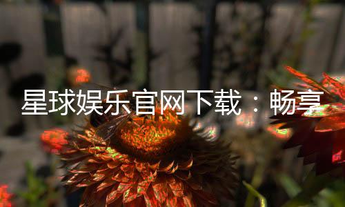 星球娱乐官网下载:畅享顶级棋牌电游的官方入口