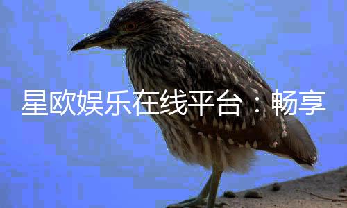 星欧娱乐在线平台:畅享顶级棋牌与电子游艺的乐趣
