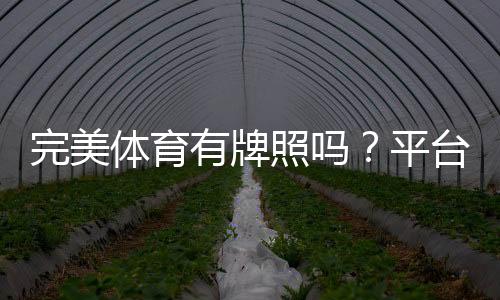 完美体育有牌照吗？平台资质、合法性与用户安全全面解析