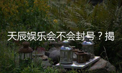 天辰娱乐会不会封号？揭秘账号安全与防封技巧
