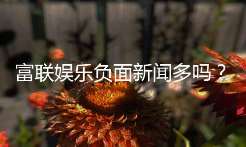 富联娱乐负面新闻多吗?深度解析其真实性与玩家口碑