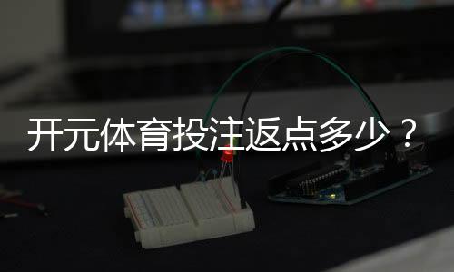开元体育投注返点多少？揭秘高返点活动与实战技巧