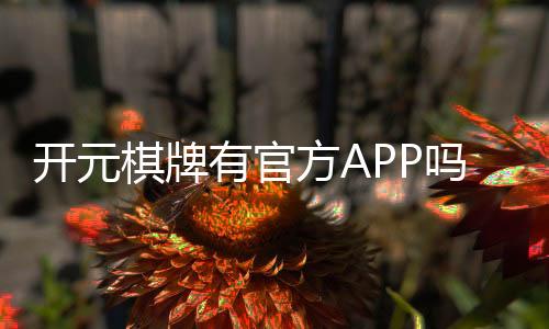 开元棋牌有官方APP吗?一文详解下载方式与使用体验
