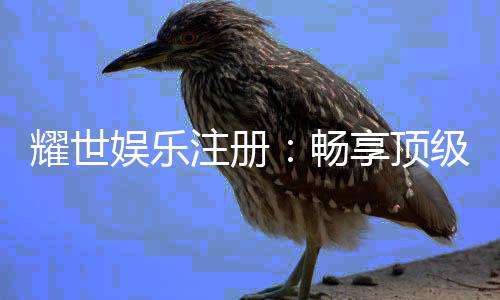 耀世娱乐注册:畅享顶级棋牌电游的尊贵体验