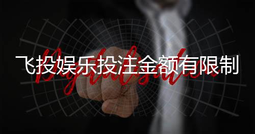 飞投娱乐投注金额有限制吗？详解平台充值规则与上限设置