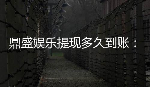 鼎盛娱乐提现多久到账:速度真的快吗?