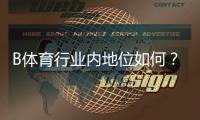 B体育行业内地位如何？全面解析市场份额、竞争优势与未来趋势