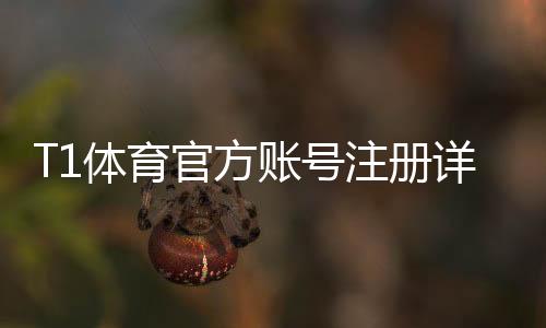 T1体育官方账号注册详解:新手注册流程、验证步骤与常见问题