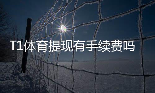 T1体育提现有手续费吗?提现流程、收费标准与省钱技巧详解